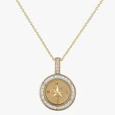 Gold Pendant Necklace