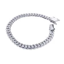 White Gold Chain Bracelet